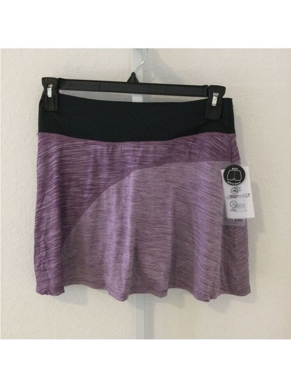 Nine West Active Skort with attached biker style short Woman's size L